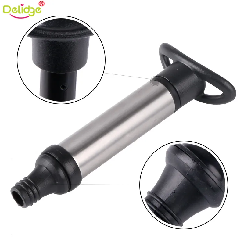 Delidge нержавеющая сталь Пробка для вина Еда Вакуумный упаковщик бар аксессуары