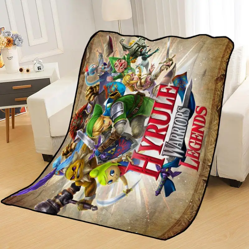 Новое поступление Legend of Zelda одеяло s печать мягкий сон одеяло на дом/диван/офис портативный дорожный Чехол одеяло - Цвет: Blanket 10