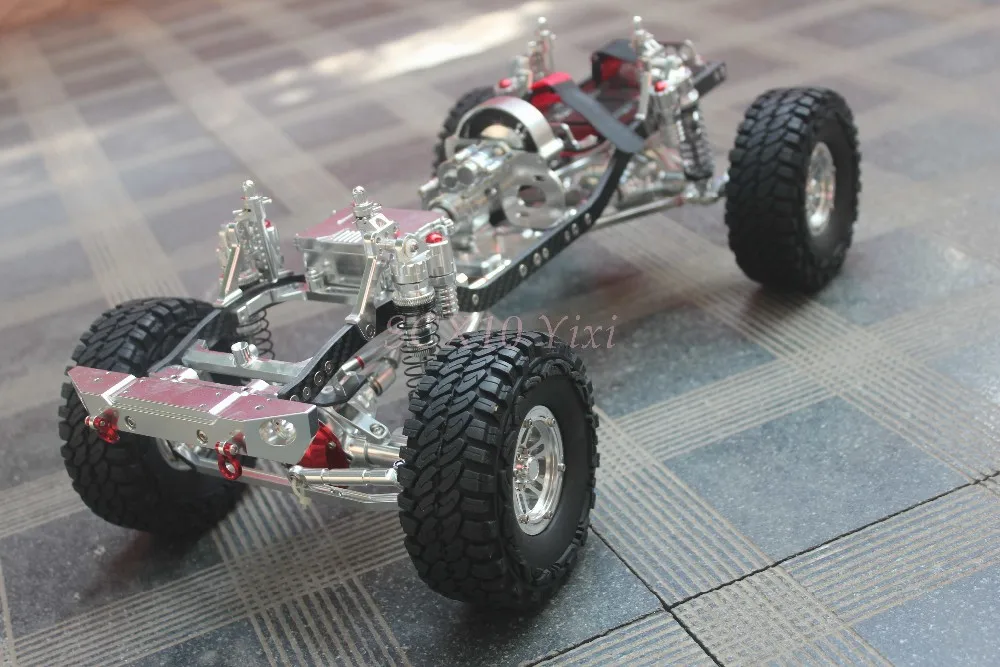 Высококачественный полностью металлический станок с ЧПУ SCX10 ROCK CRAWLER масштаб 1:10