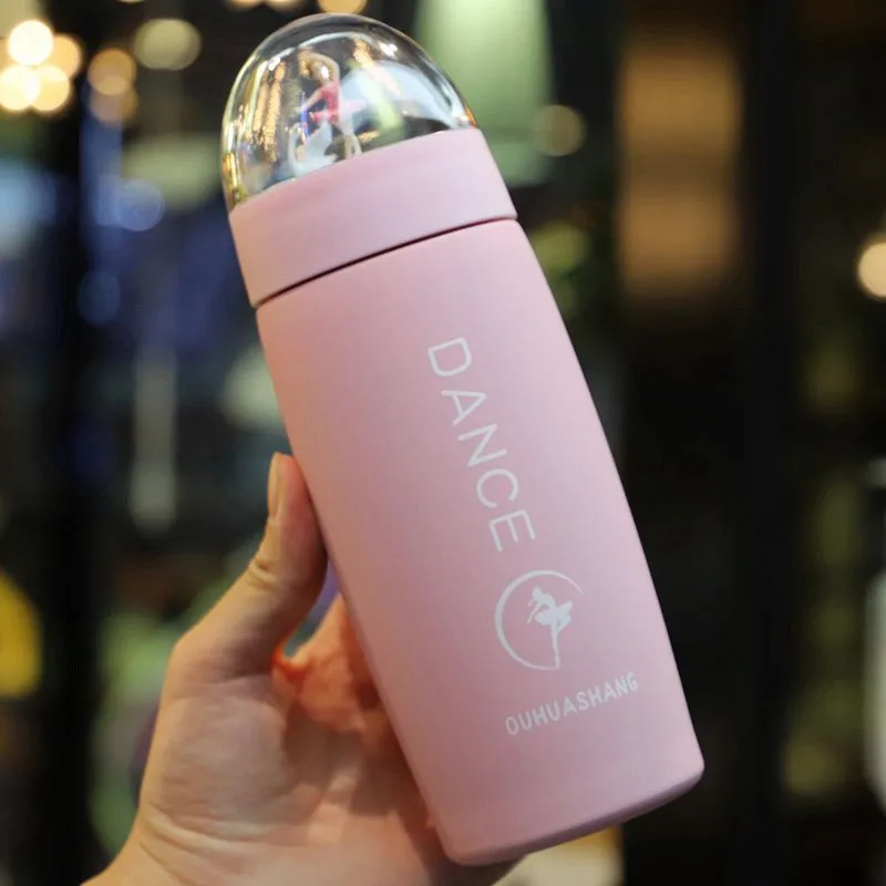 2019 милый креативный женский Портативный Волшебный термос из нержавеющей стали 304