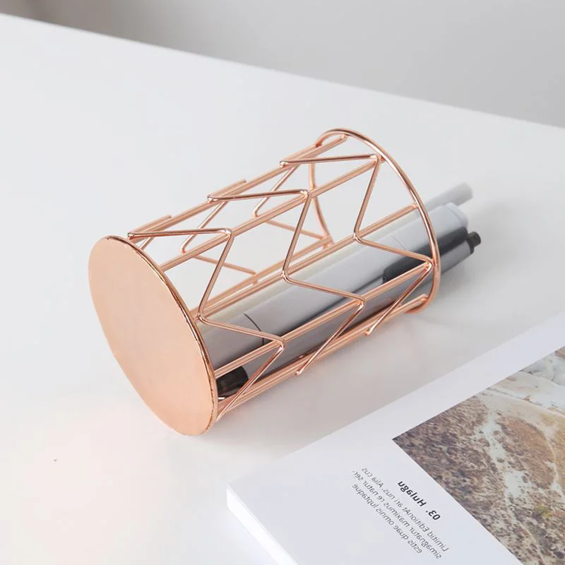 Держатель ручки для настольного органайзера Аксессуары Металлическая Роза