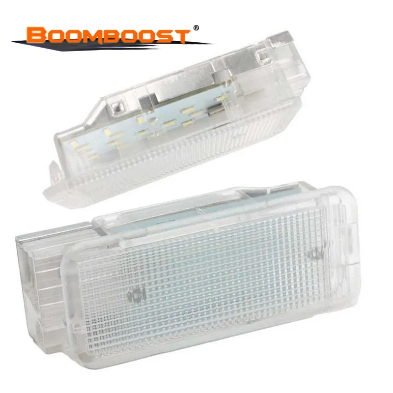

Interior For P/eugeot 1007 206 207 306 307 3008 406 407 5008 luggage lights 2Pcs light Lamp car compartment 18SMD LED
