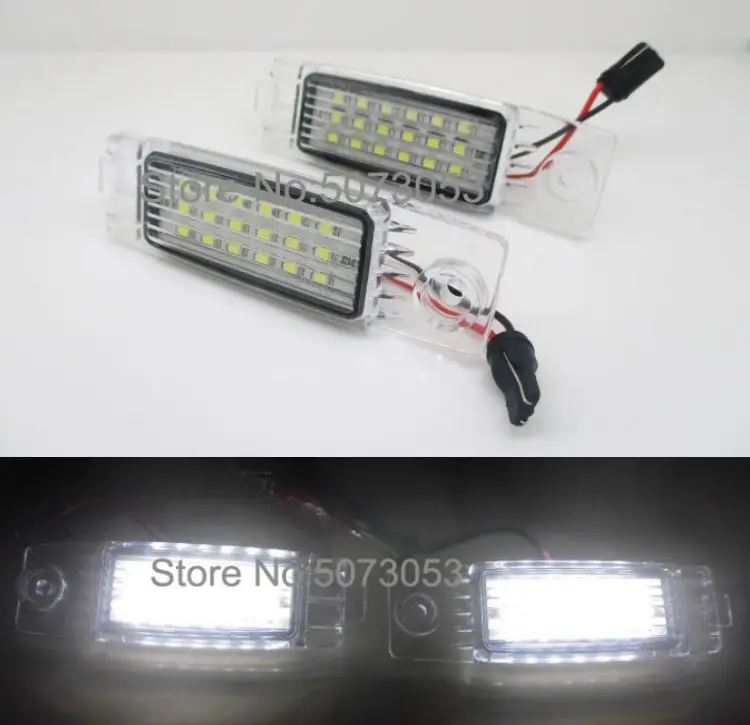 18LED подсветильник ка номерного знака для Toyota Harrier 98 ~ 03 Highlander 09 RAV4 05 Hiace Regiusace Vanguard 2004