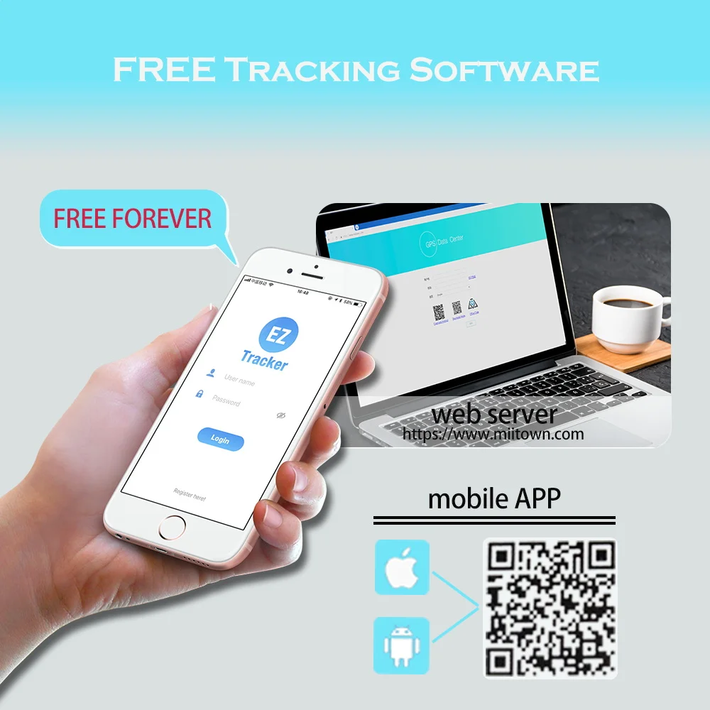 

Mini Car GPS tracker Vehicle Micro Tracking Device Chipset Builtin 240mAh Battery Motorcycle GSM Locator Real Time Tracking FREE