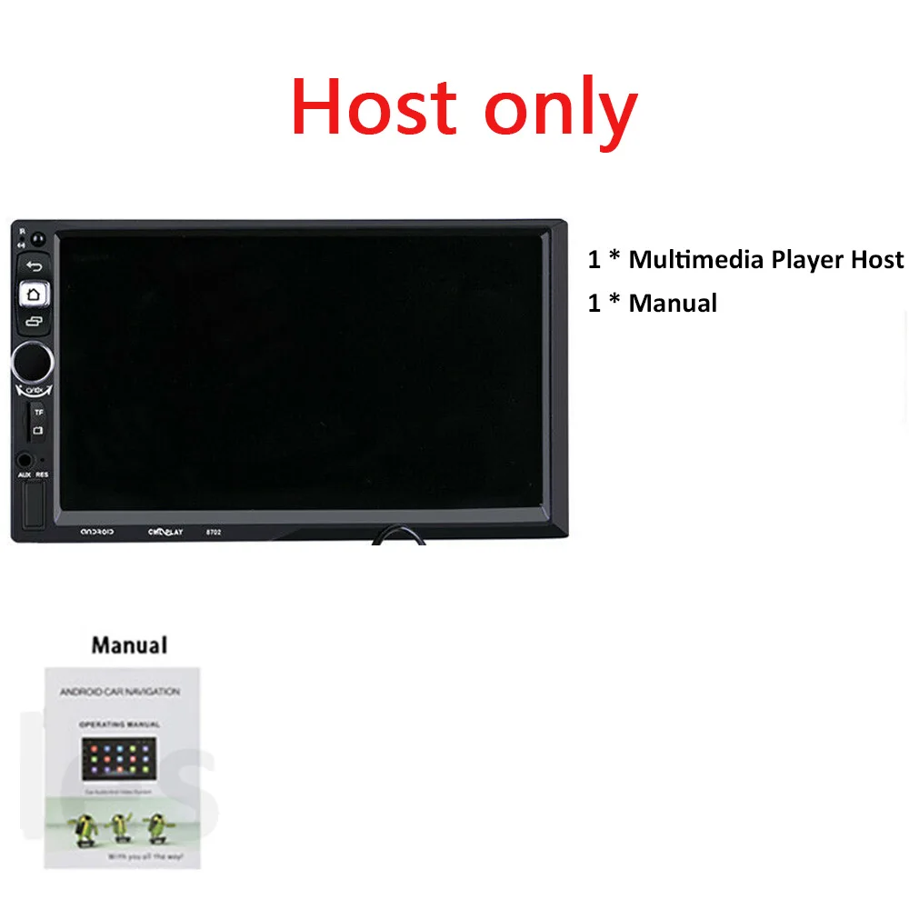 Host only 2 Din Android 9,1 2G ram Автомобильный мультимедийный gps Bluetooth навигация 2Din авто радио Wifi стерео FM USB TF Авторадио avtagnitola 47 - Цвет: Host only