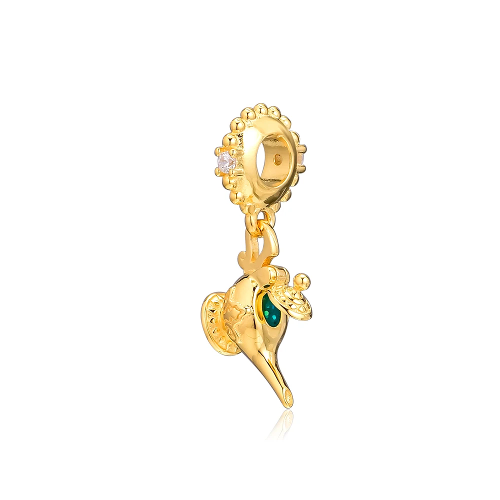 CKK Bead Charm Sterling Silver 925 Charms Jewelry Original Magic Lamp Beads Fits Pandora Bracelet Making | Украшения и аксессуары