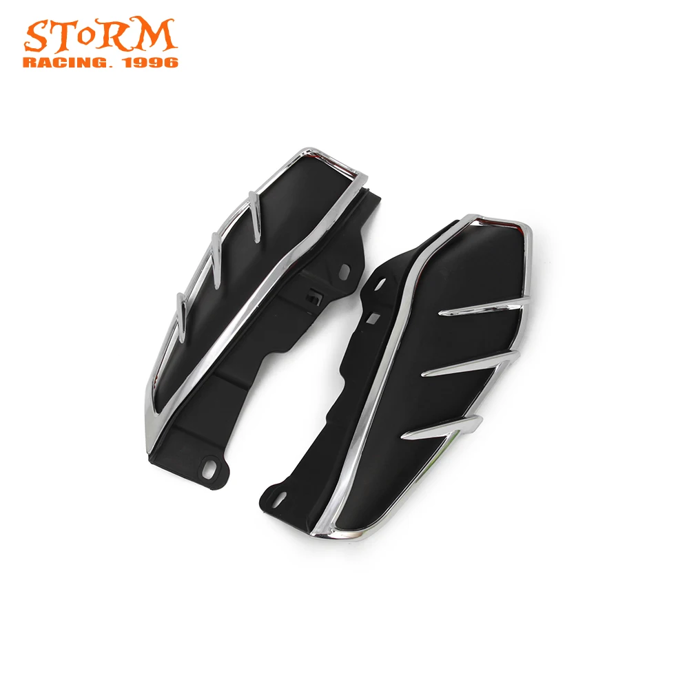 

Black Mid-Frame Air Deflectors Trims For Harley Davidson FL Electra Street Glide