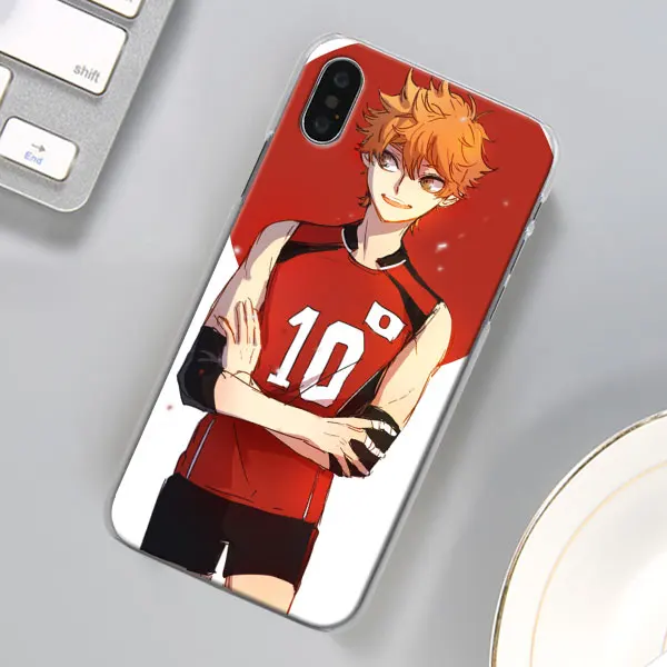 14 Аниме Haikyuu чехол для телефона для Apple iPhone X XR 7 8 Plus 6 6s Plus XS MAX 11 Pro Max SE чехол для телефона Coque - Цвет: 14