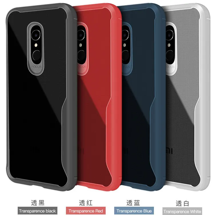 Защитный чехол для Xiaomi Redmi Note 4 прозрачный защитный из закаленного стекла 4X 4A 5 A 5Plus