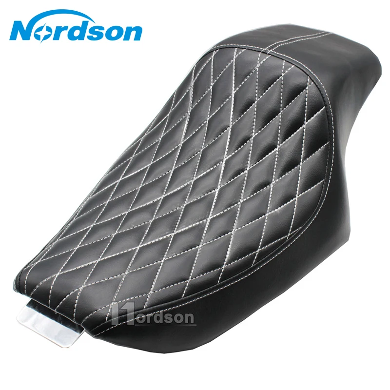 Кожаные Мотоциклетные черный драйвер + заднее сиденье пассажира Lingge