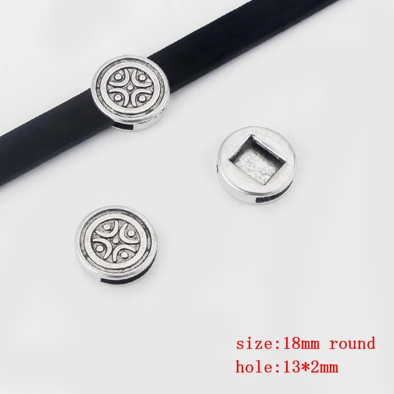 alchemy symbol 10 шт. античные серебряные/Бронзовые плоские ползунок прокладки подходят 10 мм 12 мм Плоские Кожаные Шнуры DIY браслет аксессуары для изготовления ювелирных изделий - Цвет: alchemy symbol