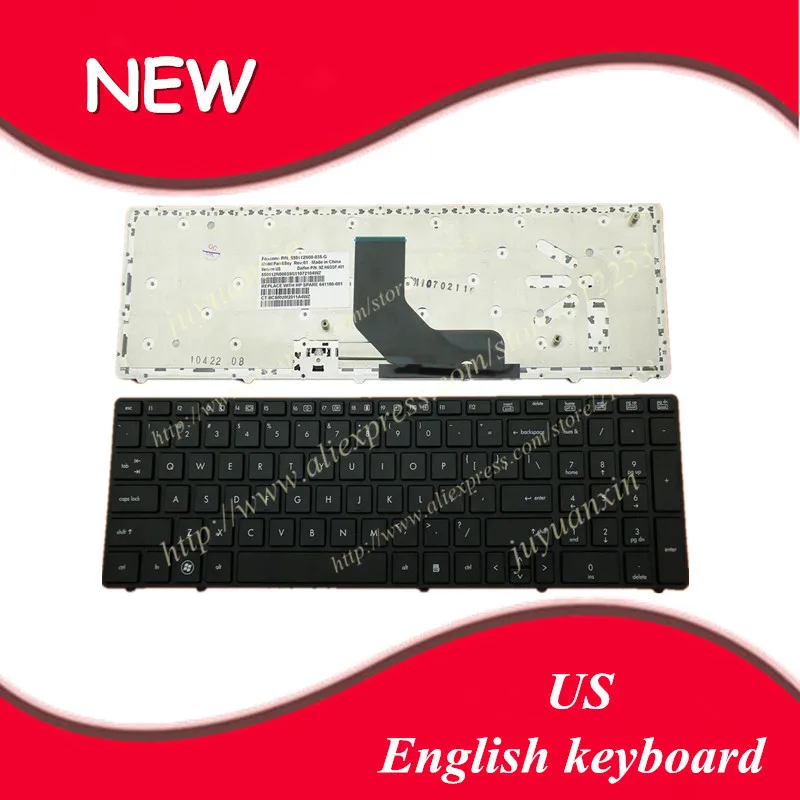 Новая английская клавиатура для hp ProBook 6560b 6565b 6570b EliteBook 8560 p 8570 P 8560B Клавиатура