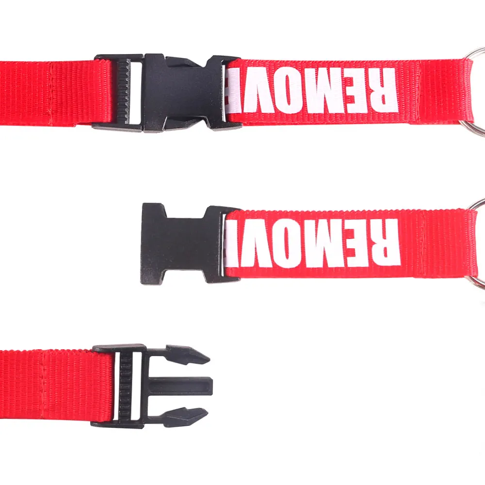1 шт. ремни для ключей держателя ремешок карт брелок тренажерного зала красный |