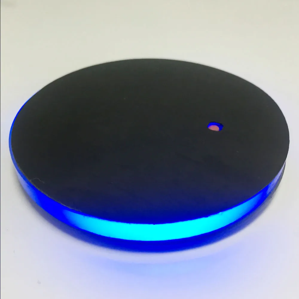 Синий светодиодный подстаканник на солнечных батареях для автомобиля бутылки