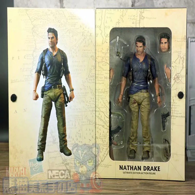NECA Uncharted 4 A краж's end Нейтан Дрейк Ultimate Edition ПВХ экшн-фигурка игрушка кукла