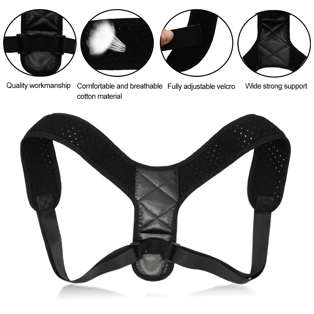 Регулируемый Корректор осанки для спины корректор позвоночника опора коррекция