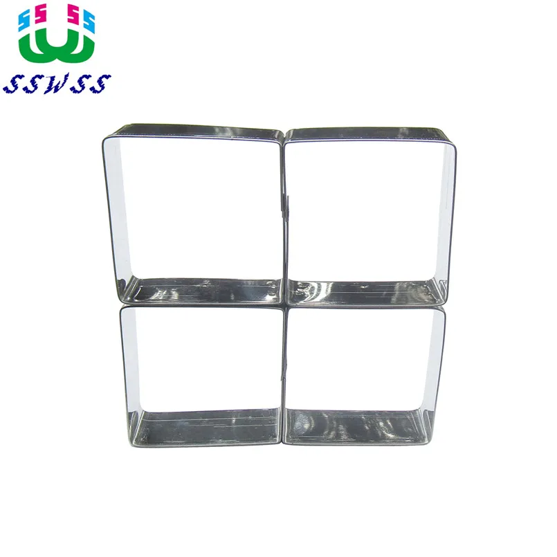 Квадратные решетки для украшения торта инструменты помадки мозаичные