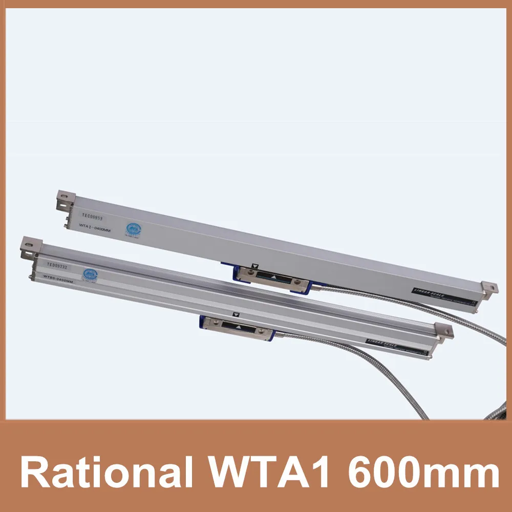 

Free Shipping Rational linear scale WTA1 0.001mm / 1um TTL 600mm optical measuring encoder linear scale