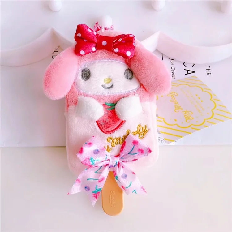 Мультфильм рисунок «Hello Kitty» с рисунками из мультфильма «My Melody Cinnamoroll Собака пудинг собака персонажи Little Twin Stars брелок для ключей "мороженое" сумка Подвеска для детей Подарки