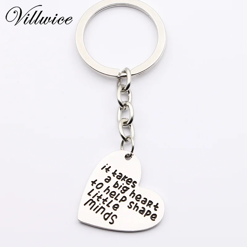 1 шт. учителя ювелирные подарки для учителей брелок &quotон принимает большое