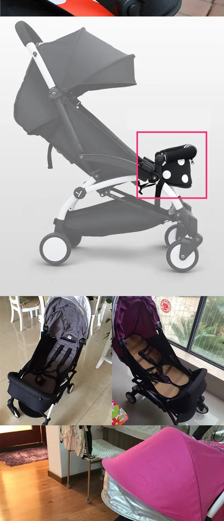 Коляска с поворотом и карманом для ног Babyzen yoyo yoya BabyThrone коляска для ног Аксессуары для детской коляски