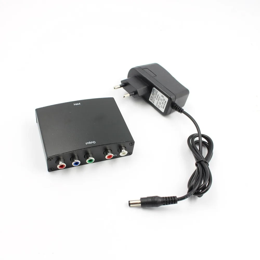 4K HDMI в 5RCA RGB компонентный YPbPr видео + R/L аудио адаптер конвертер HD TV DVD| |