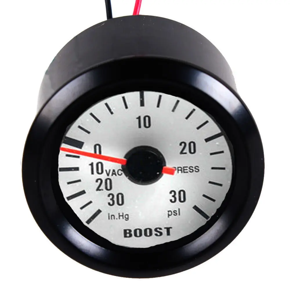 2 &quot52 мм автомобилей Turbo Boost Gauge синий светодиод psi черный механические красный