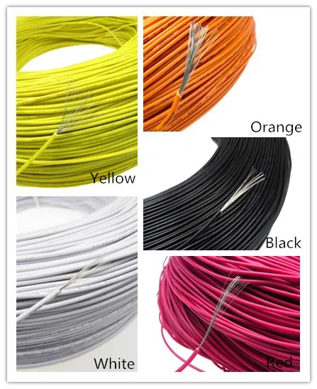 Электрический кабель UL1007 22AWG 26*0 25 2 5 мм провода изолированный электропровод из