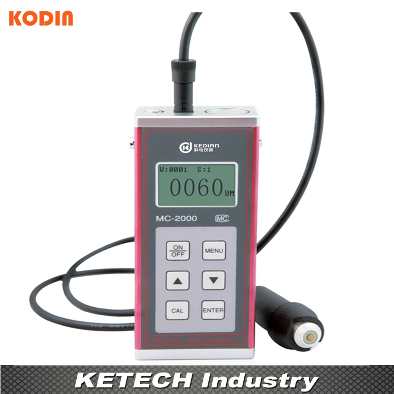 Портативный измеритель толщины цифровой покрытия|coating thickness tester|thickness testercoating |