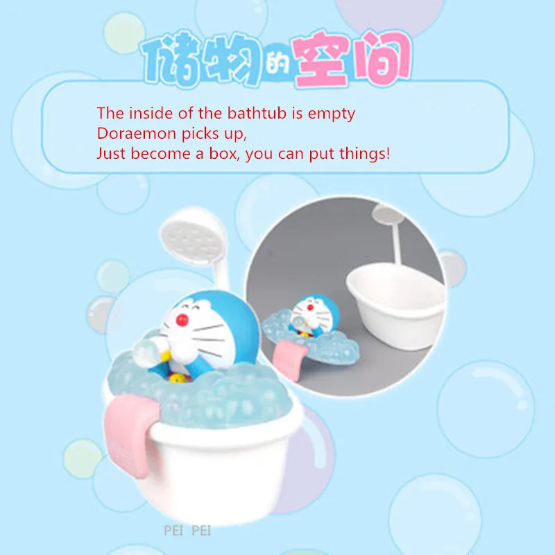 Японская манга Doraemon креативная мультяшная игрушка коробка для хранения ПВХ фигурка Коллекционная модель игрушки Q788