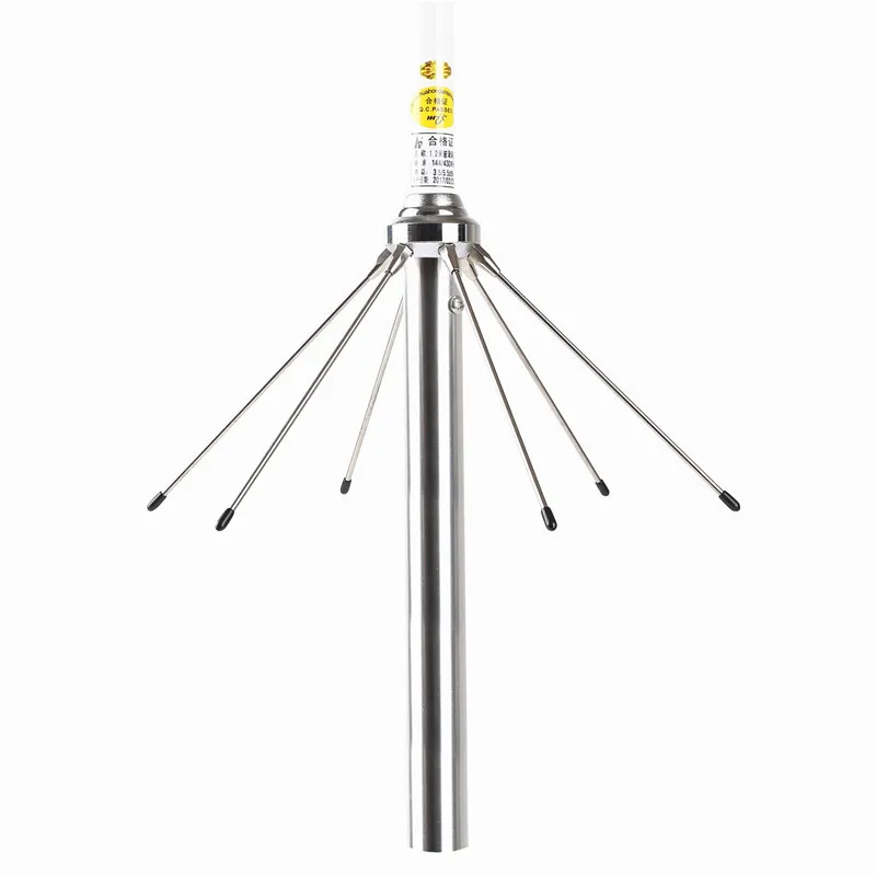 Лучшая УФ 144/435Mhz vhf uhf Двухдиапазонная omni Базовая антенна SO239 SL16-K наружный ретранслятор портативная рация антенна 10 шт