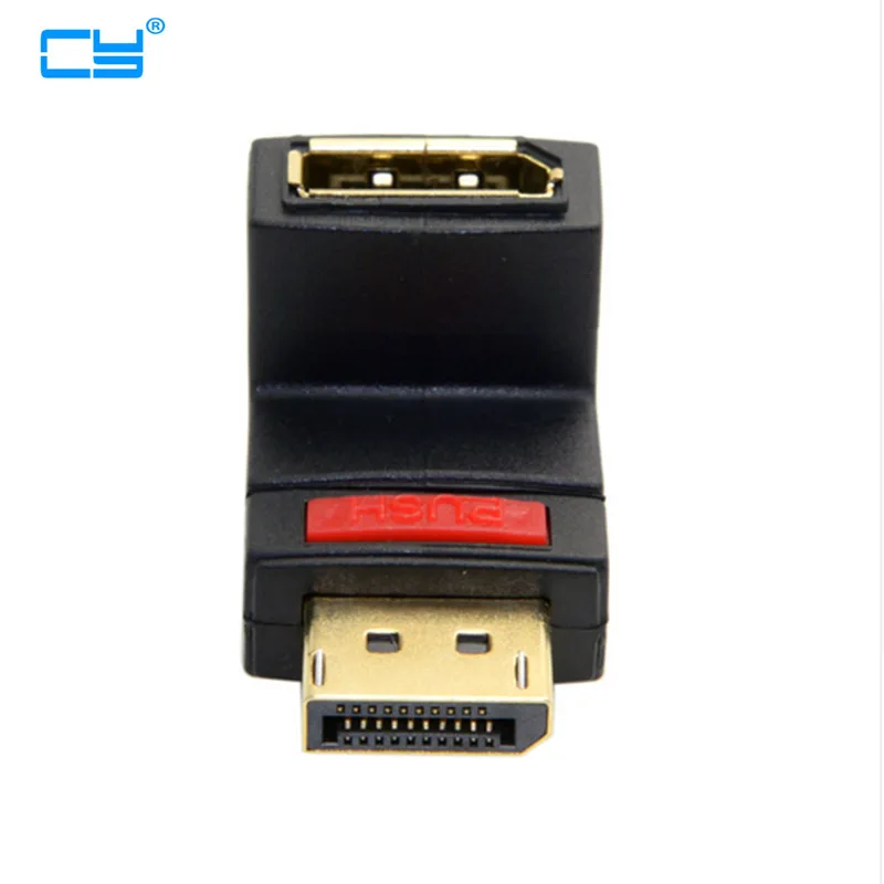 90 градусный вверх угловой переходник DP DisplayPort штырь гнездо|displayport displayport|displayport to