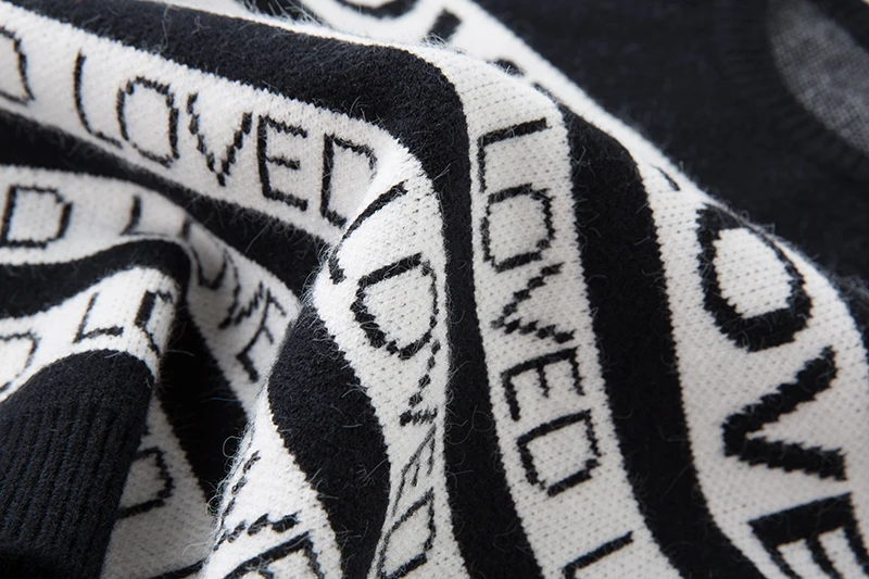 Новинка Осень-зима 2021 Женский утепленный свитер высококачественный модный