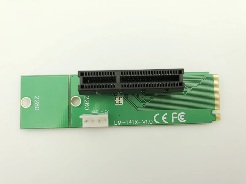 BTBcoin профессиональная оптовая продажа NGFF M2 до PCI e 4x слота переходная карта M key M.2 SSD