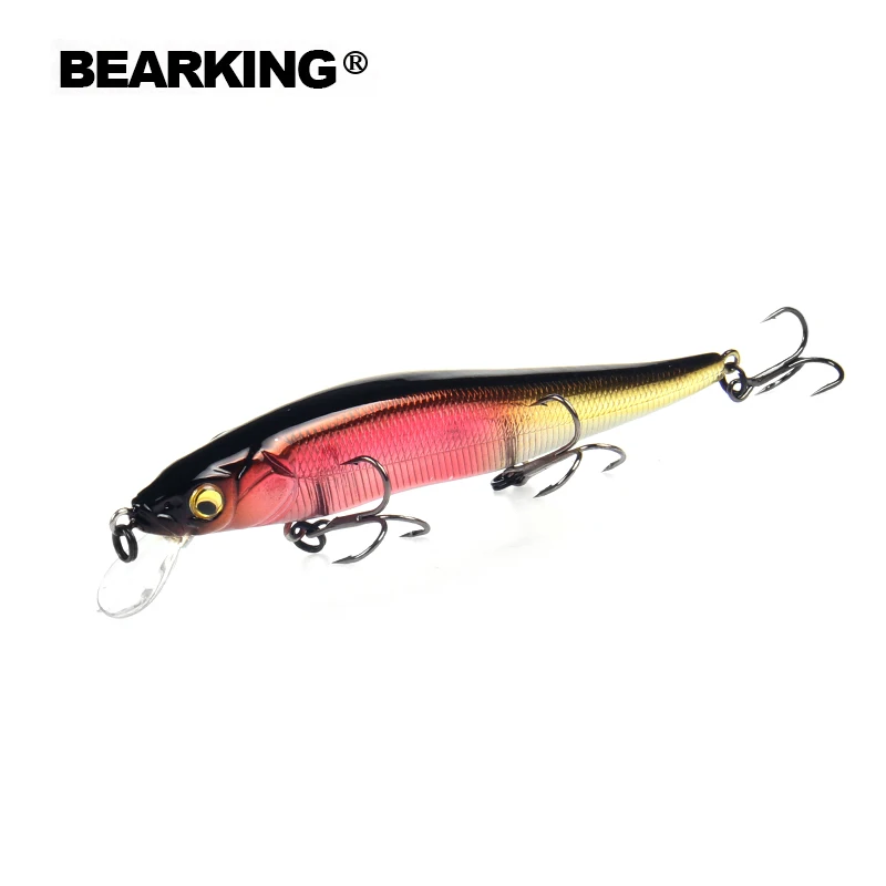 Col.D Bearking Bk17-W1, воблер, гольян, 11 см, 14 г, 1 шт., приманка для рыбалки, 1,5 м, глубина глубокого погружения, жесткая приманка, длинный язык, гольян, подвесная приманка - Цвет: Col.D