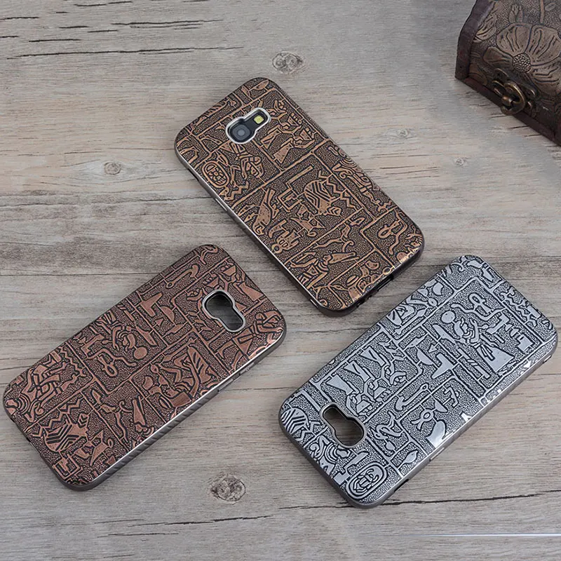 for samsung a5 2017 case Maya Ancient Egypt Retro Soft silicone cover phone cases Samsung Galaxy A5 A520 A520F coque |