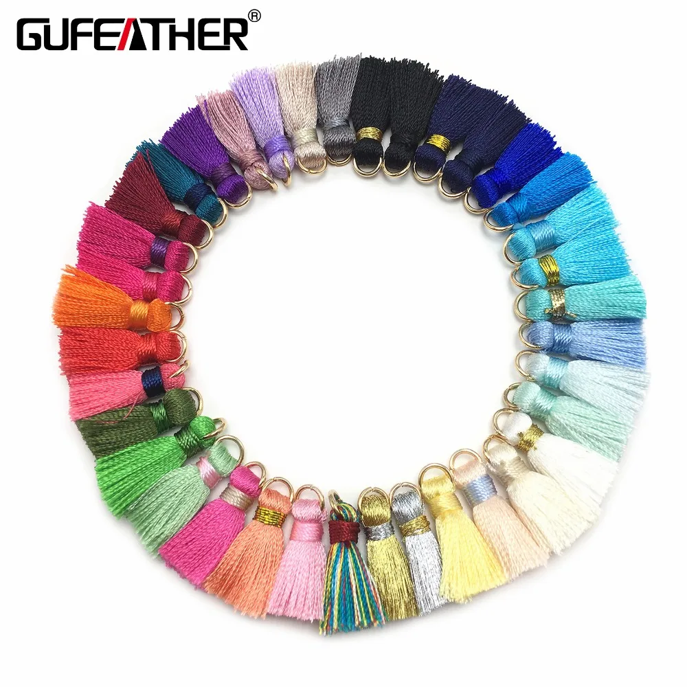 Набор из шелк. Кисточек GUFEATHER L09 набор сережек и аксессуаров для ручной работы 10