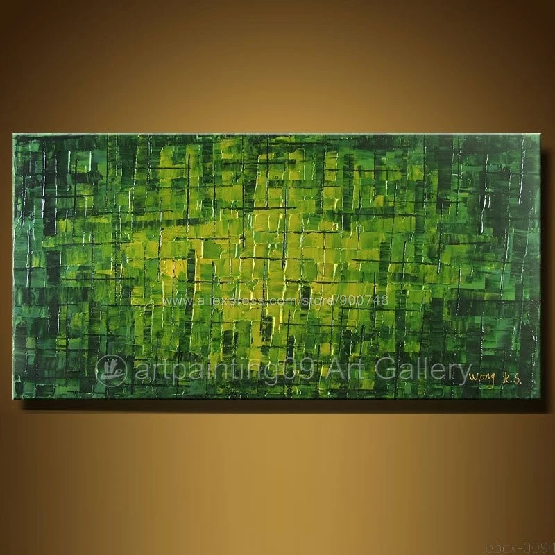 art oil painting Home Decoration Living Room Wall Pictures Knife modern abstract landscape palette large size | Дом и сад