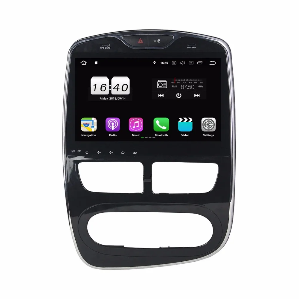 2 Гб Оперативная память 1 din 10 &quotAndroid 8 Автомобильный DVD плеер для Renault Clio 2013 2014 2015 2016