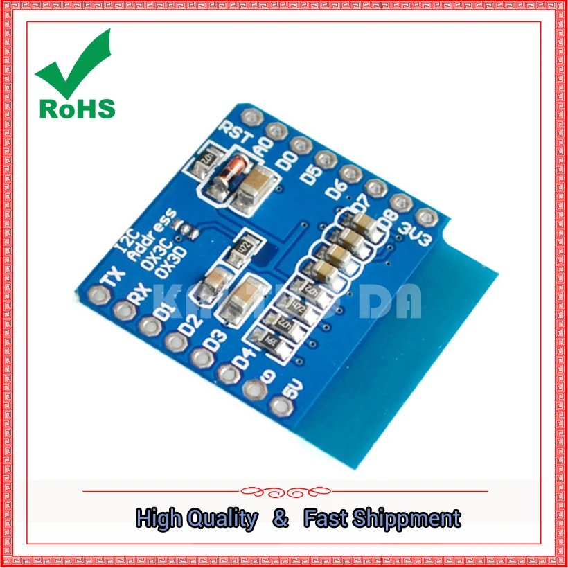 0 66 дюймовый oled-дисплей модуль ЖК-модуль IIC/I2C интерфейс для D1 MINI дюймов |