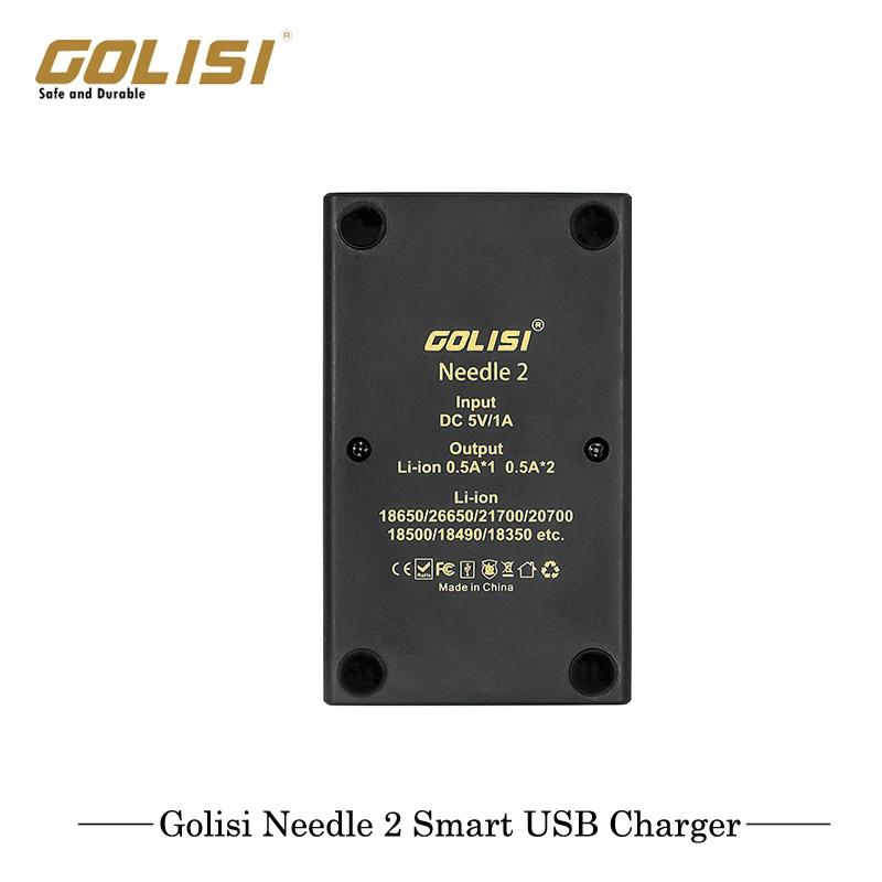 Оригинальное умное зарядное устройство Golisi Needle 2 с USB слота для аккумуляторов