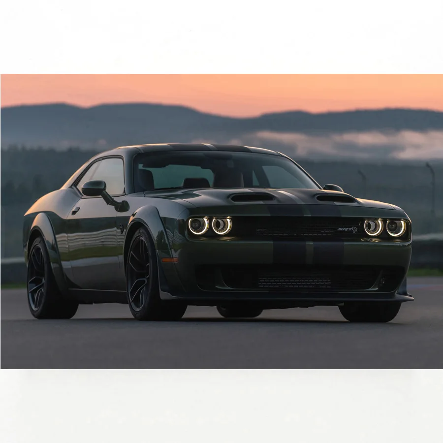 Настенное художественное изображение Dodge Challenger мическая машина автомобиль
