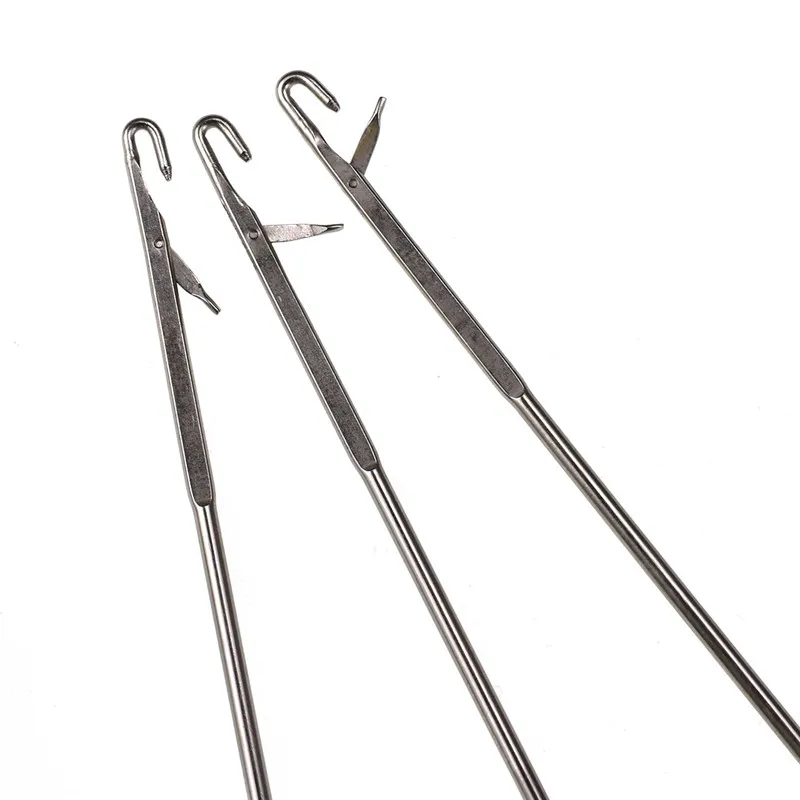 2 шт. швейная петля токарный крюк идеально подходит для ремней ленты никелевая