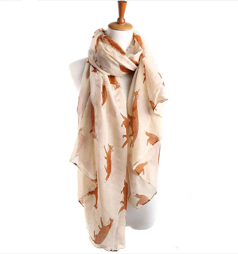 Рождественский зимний праздничный шарф шаль женская модная Рождественская Robin