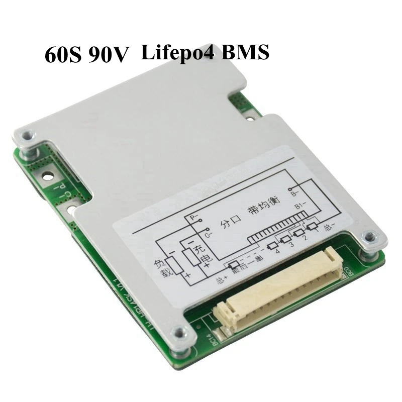 96V 70A LifePo4 батарея BMS для 30s 3,2 V Lifepo4 ячейка 96V BMS PCB плата защиты батареи 5000W 6000W Высокая мощность разряда