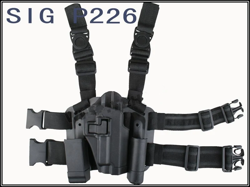 Emerson P226 Тип пистолета тактическая обмотка бедра кобура нога сумка с