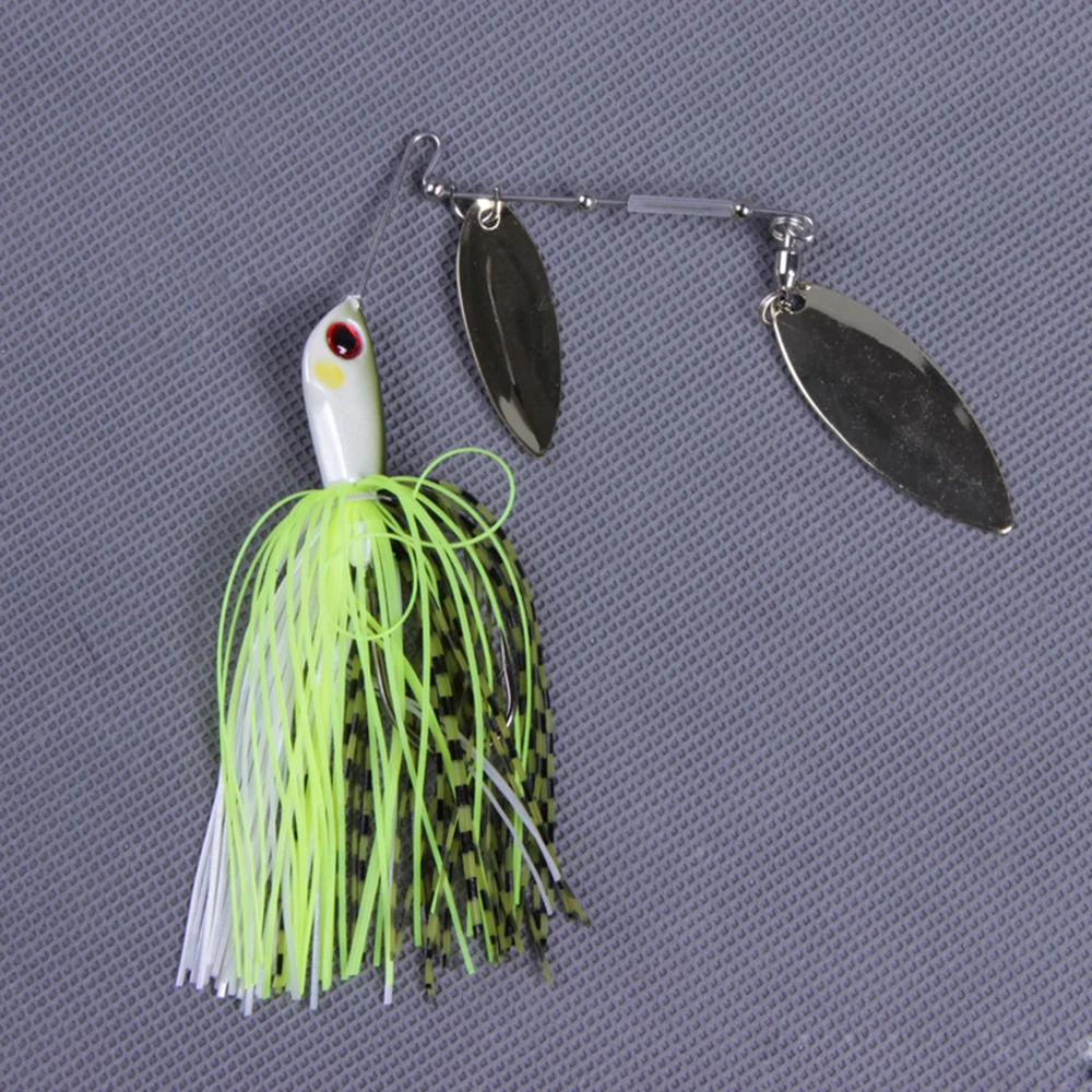 Геркулес рыболовные приманки 3/8 унций Баззбейт Minnow Spinnerbait Искусственный