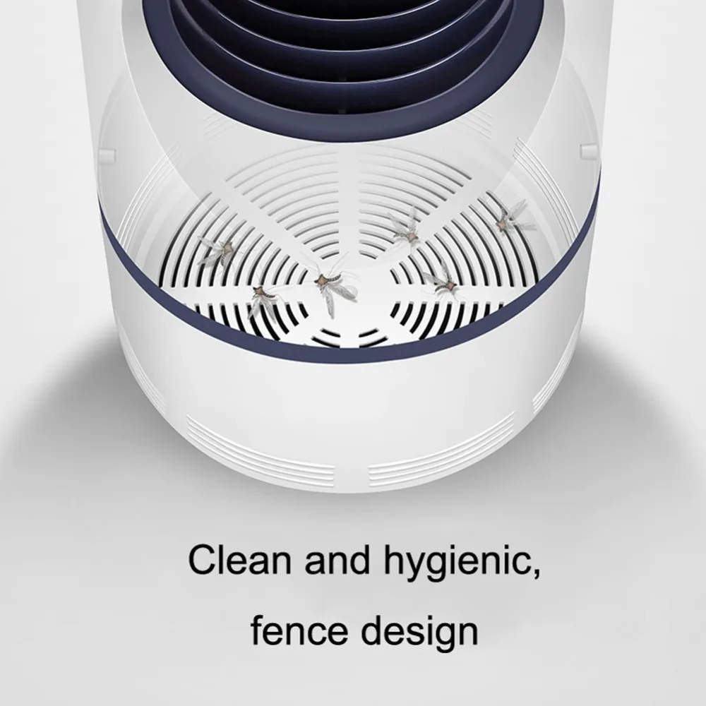 USB лампа для защиты от комаров фотокатализатор Тип всасывания светодиодный