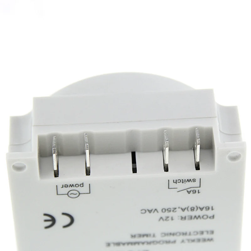 DC 12V Digital LCD Programmable Timer Time Relay Switch Weekly Electronic Control | Дом и сад