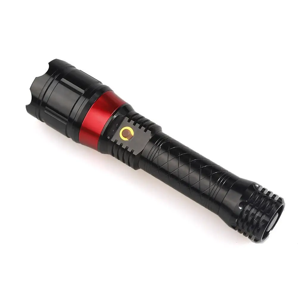 Красный лазерный флэш светильник фонарь перезаряжаемый 3800LM Водонепроницаемый